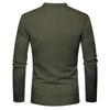 Men's Corduroy Long Sleeve Shirt Color Casual Button Down for Fall