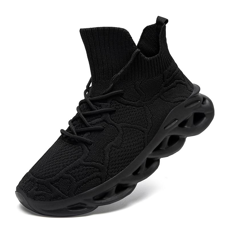 fashion Men's Running Shoes 2024 Mens White Sneakers Mesh Breathable Outdoor Tennis Walking Gym Shoe Athletic Jogging Plus Size 39-46