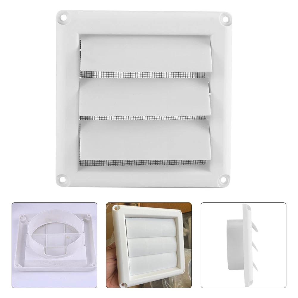 Shutter Vents Air Outlet Fresh Air  4 Inch Plastic Vents Return Air Shutter Vents Heating, Cooling Fresh Air System Accessory