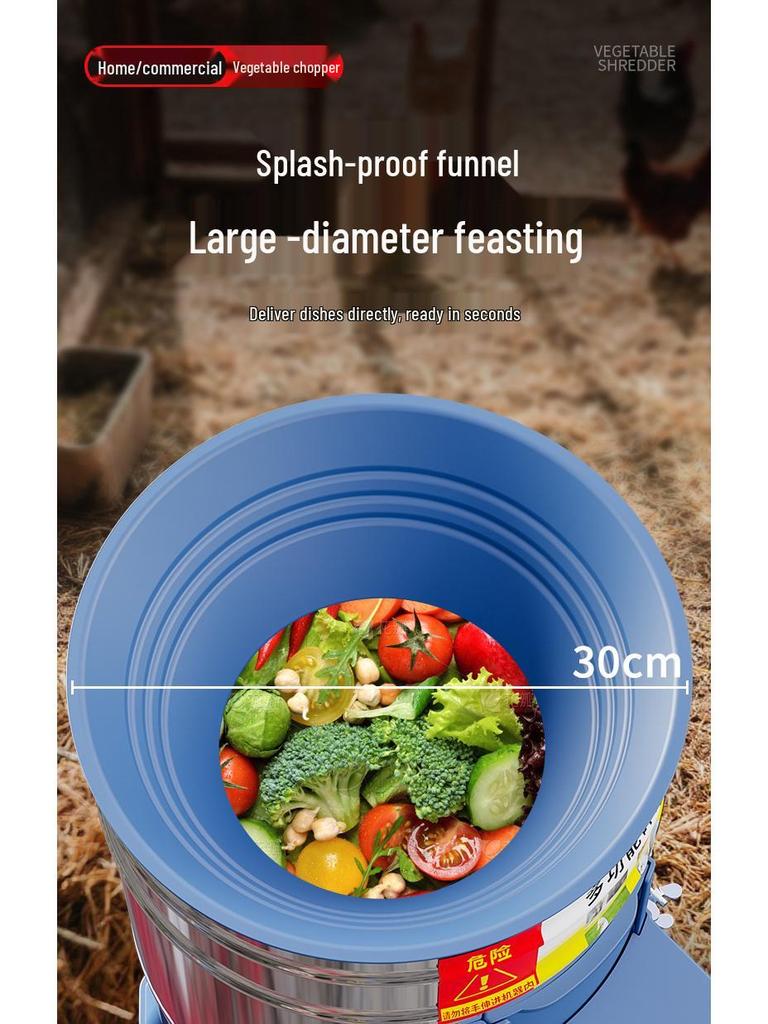 Aquakultur Mehrzweck-Futterzerkleinerer: Ideal für Gemüse-, Hühner-, Enten- und Schweinefutter