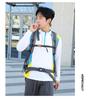 Men's Large Capacity Mountaineering Backpack with Steel Frame and Rain Cover for Outdoor Sports