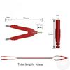 Meter Test Leads Terminal Kelvin Clips Cable Wires To 4MM Banana Plugs Gold-Plated