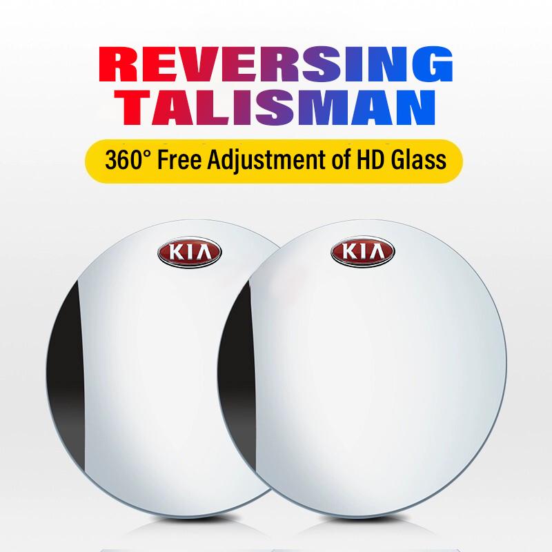 2Pcs 360 Degree Adjustable Car Blind Spot Rear View Mirror Wide Angle For Kia Rio Ceed Sportage Cerato Soul Sorento K2 K5 k6 K7 K8 Flip