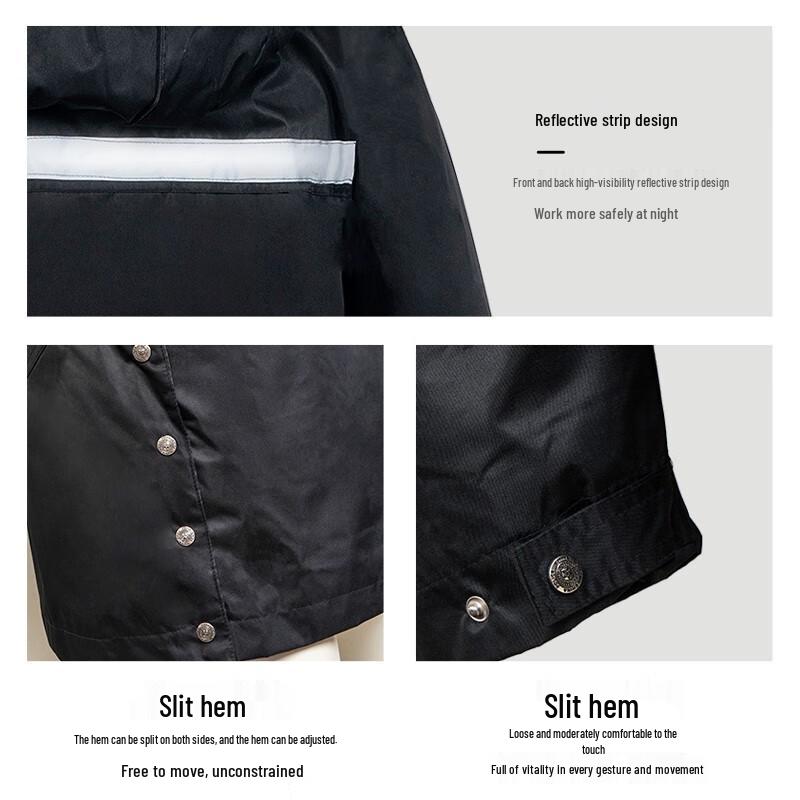 Reflective Winter Security Cotton Coat