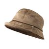 Hat Women's Autumn and Winter New Warm Bucket Hat Middle-aged Mother Temperament Basin Hat Cover Face Elegant Fashion Cloth Hat