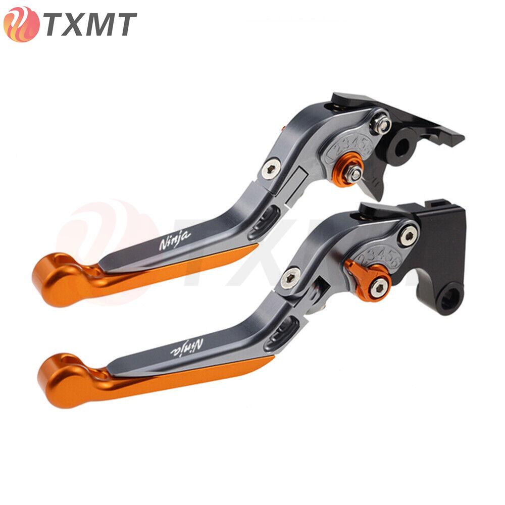 Brake Clutch Levers for Kawasaki Ninja 125/250R/300R/400 Handlebars