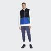Nike Sportswear Fleece Vest With Contrast Panels And Full-Zip Men Vests Obsidian CD3143-451