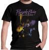 Prince T Shirt Purple Rain Album Cover Licensed Tee Black New