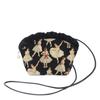 Belle Blanche Frill Pouch, Gobelin, Made In Japan (Ballerina BlackBlack)