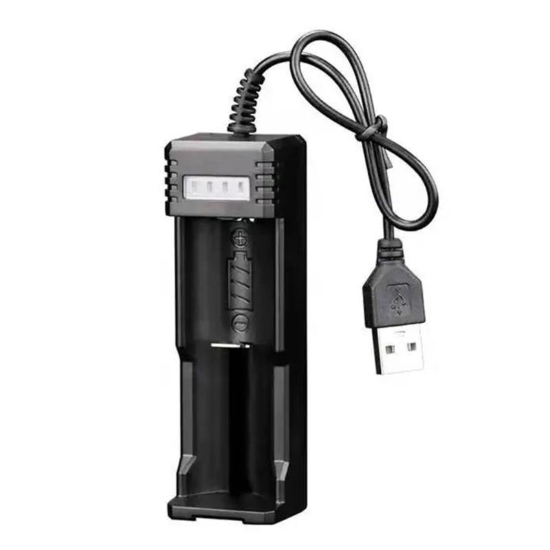 

Automatic Battery Charging Adapter USB Power Safe Charging Machine Plastic Texture for 26650/18650 Travel Projects 1