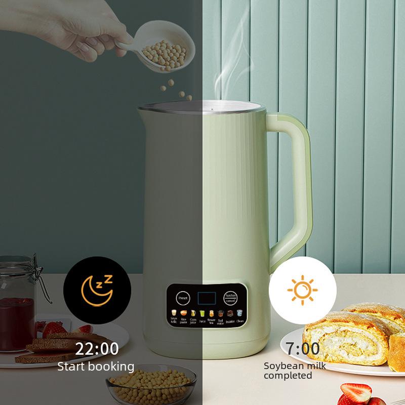 800ml Mini Soy Milk Machine: Fully Automatic, Small Household Appliance for 1-2 People, Food Mixing, and Wall-Breaking Technology