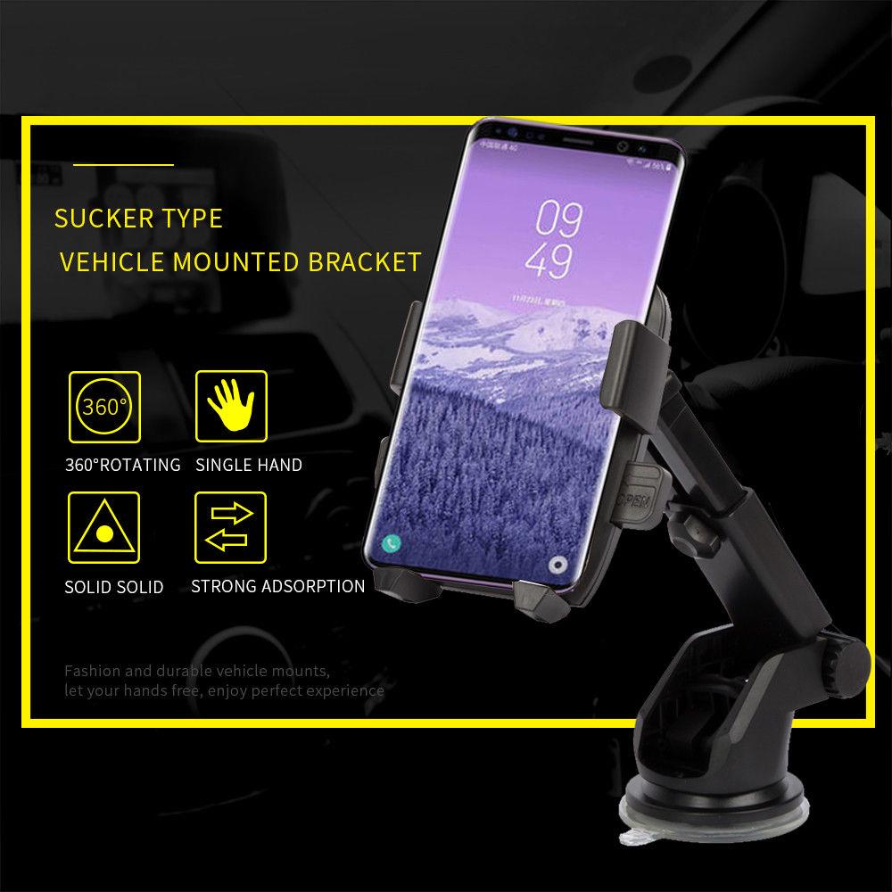 Universal Car Holder Windshield Suction Cup Mount Stand for Cell Phone GPS