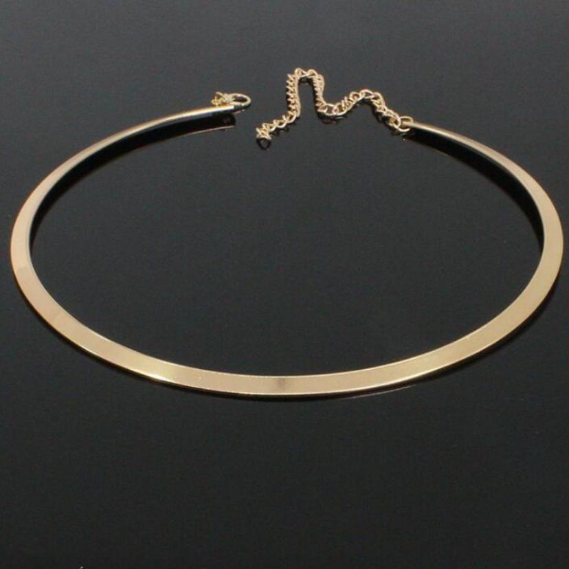 1 Pcs Hot Selling Personalized Semi-circular Curved Collar Niche Smooth And Cool Style Accessory Fashionable Metal Ring G