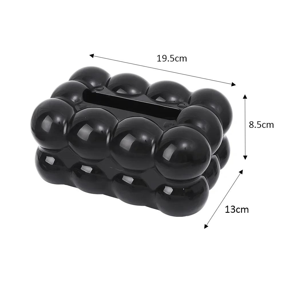 

Симпатична цукрова вата Коробка для серветок Пластикова шухляда для паперу Ящик для зберігання серветок Домашня ванна Одноразова кришка для рушників Футляр для диспенсера