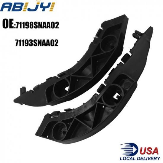 For Honda Civic Sedan 2006-11 Front Bumper Retainer Mounting Brackets Right Left