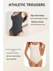 Women’s Seamless Tummy Control Sleeveless Bodysuit Thong Shaper