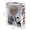 Epoch 500-Piece Jigsaw Puzzle "Detective Conan: The Detective and Triple Face" (38x53cm) 06-507s, Includes Glue, Spatula, and Score Ticket