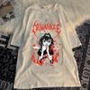 2026 SKADE Floral Print TShirt Short Sleeve Women Summer Loose Casual Hip Hop Streetwear Aesthetic Ulzzang Fashion Clothes