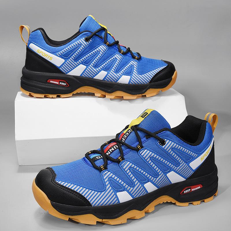 New hiking shoes men's large size 47 breathable non-slip outdoor cycling shoes travel camping off-road hiking shoes