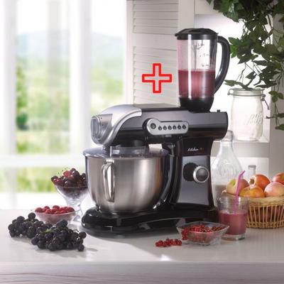 5l Kneading Robot With Evolutionb+ Glass Blender Black Kitchencook