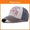 Adjustable Cotton Washed Denim Hat With Curved Brim For Men And Women Korean Style Duck Tongue Cap