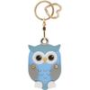MC Fashion PU Leather Keychain Holder Case, AirTag, Cute Owl