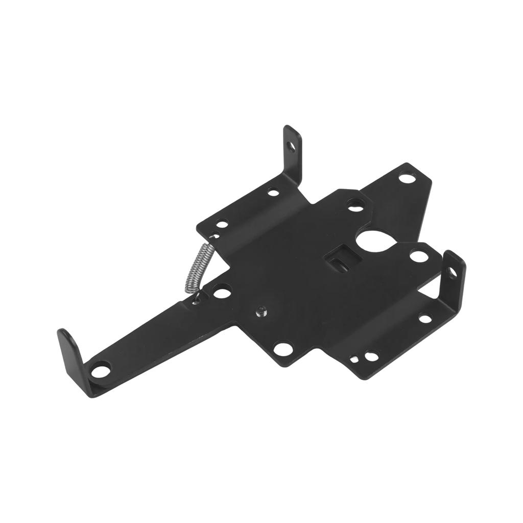 Garden Gate Wooden Fence Latch Self-Locking Gate Latch Installation Screws Included Outdoor Gate Latch Black Coat Finish
