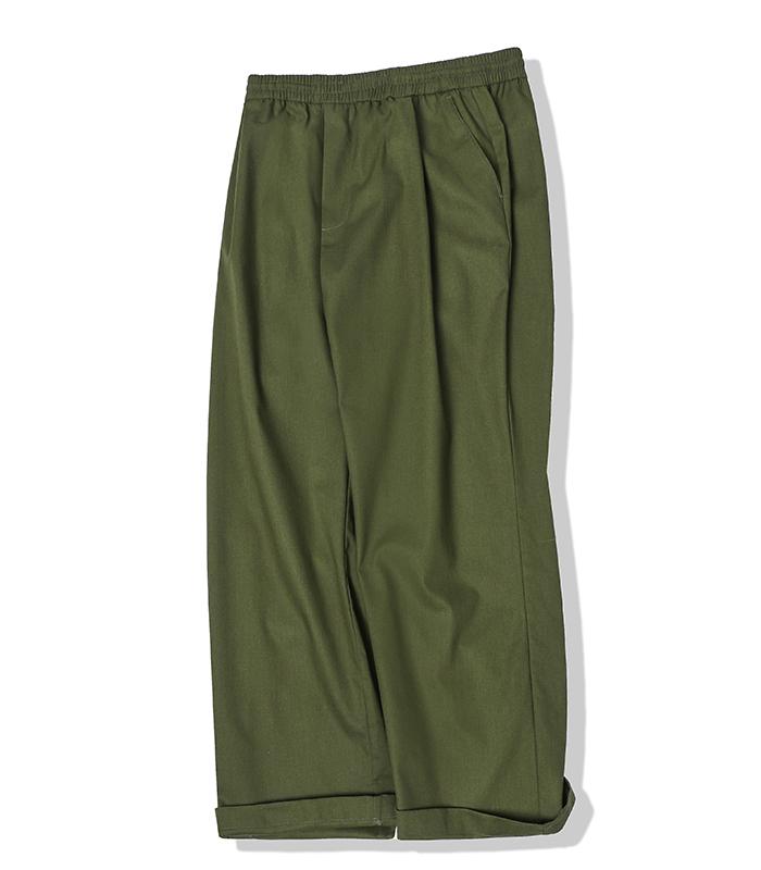 AVANDRESS French Linen-Like Single-Pleat Wide Pants - 7Col