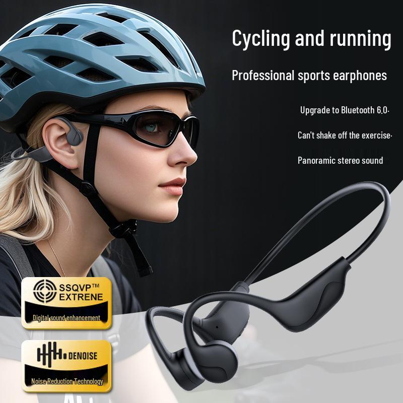 X3 Bone Conduction Bluetooth Headphones: Long Battery Life, Comfortable for Long Wear, Ideal for Running and Sports.