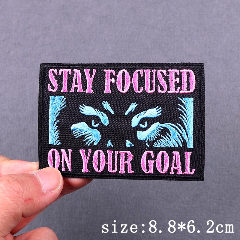 Hip Hop Punk Patch Iron On Patches For Clothing Thermoadhesive Patches On Clothes Skull Animal Embroidery Patch For Clothes