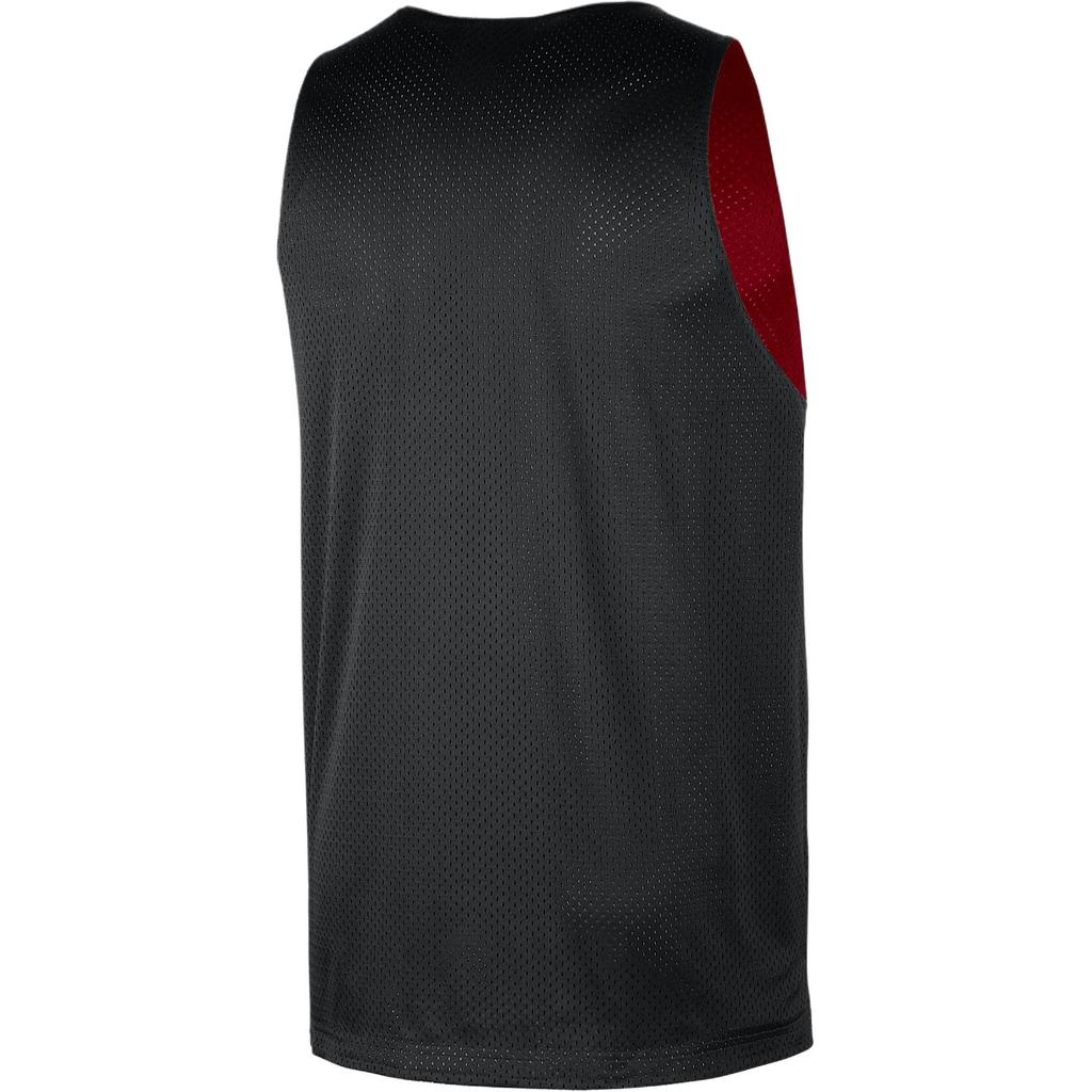 Nike Mesh Practice NBA Miami Heat Team Logo Reversible Breathable Comfortable Basketball Jersey Men jersey Red Black White FZ7767-608