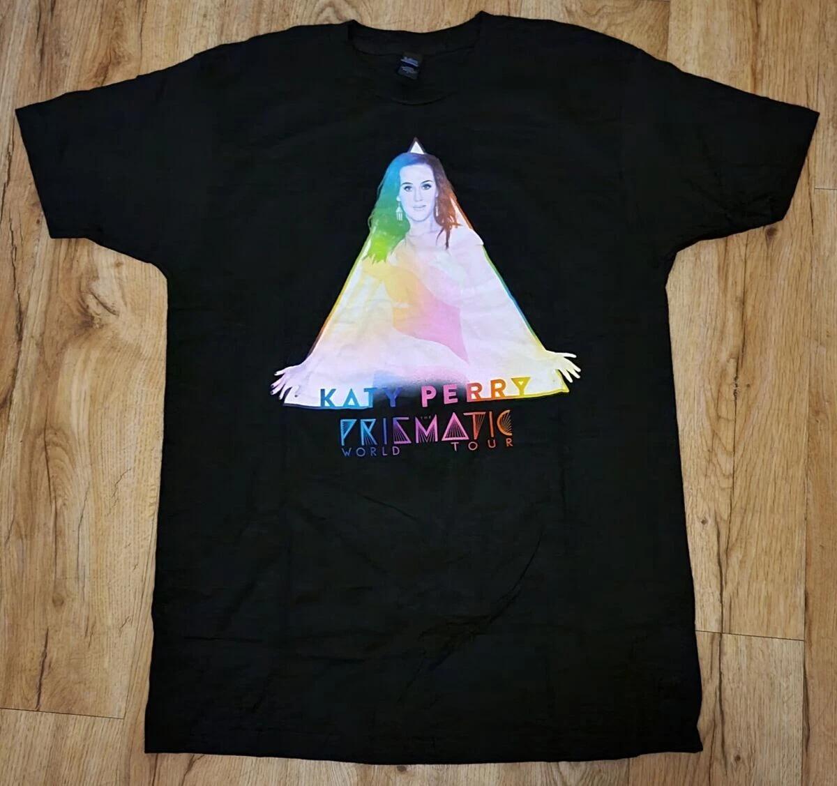 Katy Perry Prismatic World Tour Concert Unisex Cotton T-shirt S-5XL M403 XL