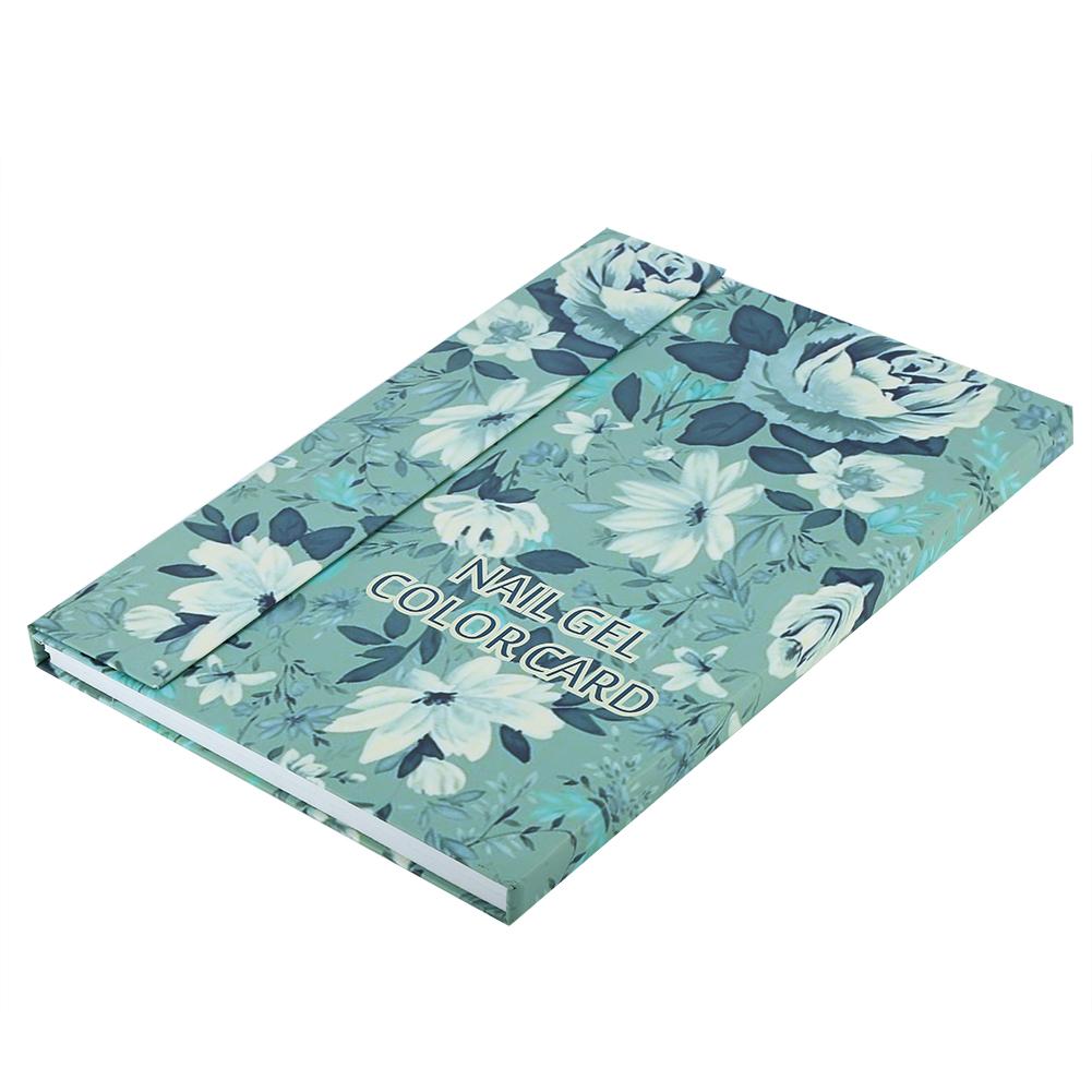 

Professional 180 Colors Nail Art Polish Color Display Book Manicure Tools Green зелёный