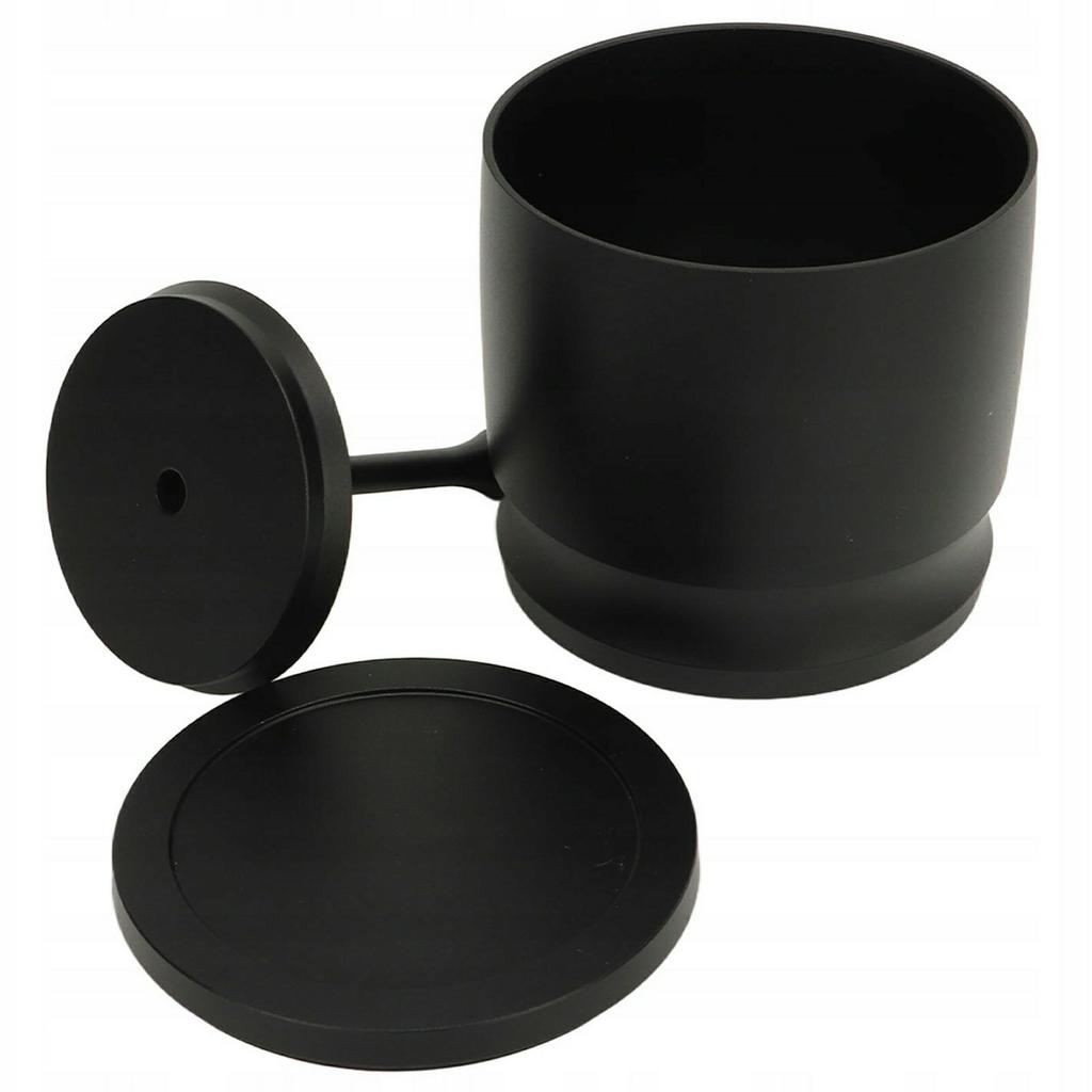 58mm Coffee Dosing Cup Anti Rust Aluminum Alloy Espresso Grounds Collector ( BPA Free, No FDA )
