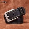 Belt Men's Handmade Retro Distressed Leather Pin Buckle Pure Cowhide Belt Men's Casual All-Matching