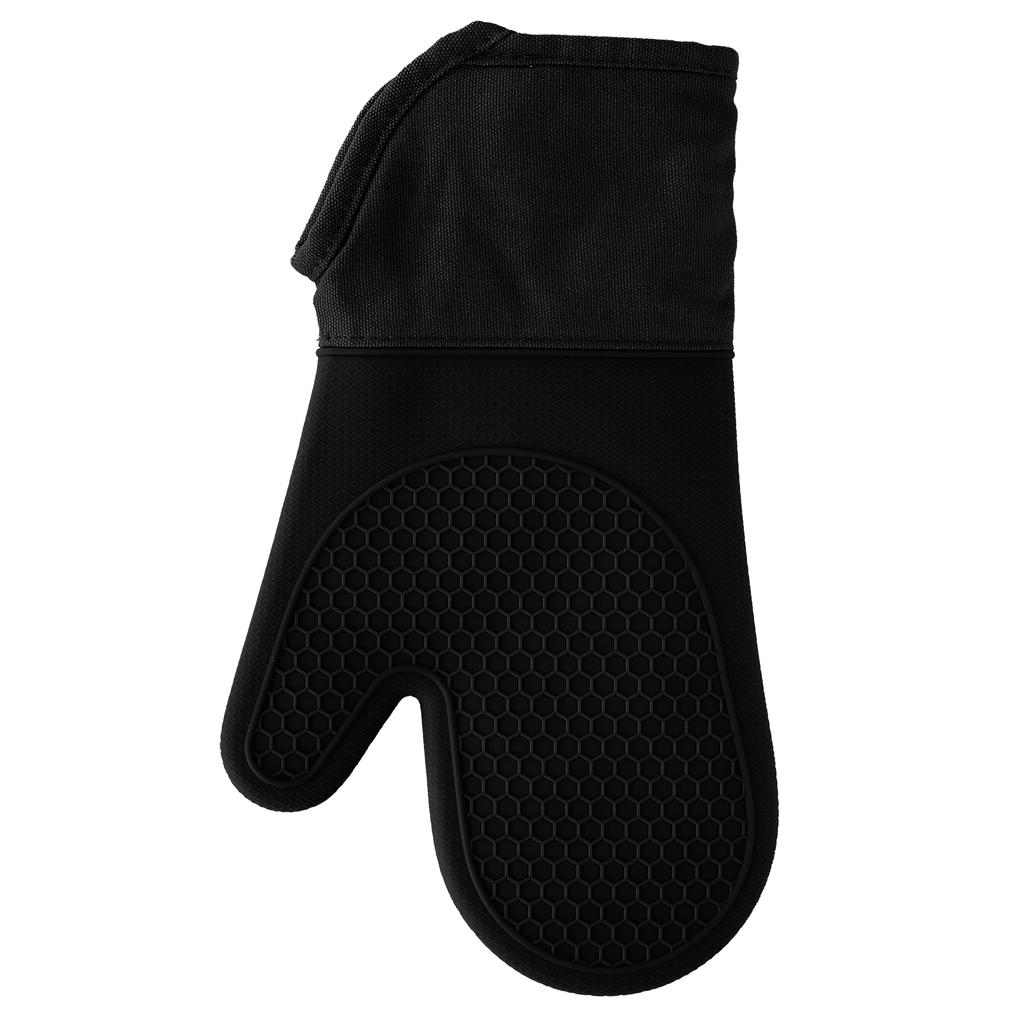 Silicone and Cotton Oven Glove Kitchen Heat Resistant Mitts for Microwave Oven Home Bakery