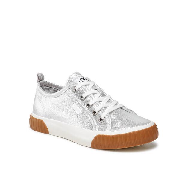 

Кроссовки s.Oliver Sneakersy 5-43212-28 Srebrny