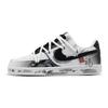 Court Vision 1 Fu Ma Lente Festival Thermische Demping Lage top Skateboard Schoenen Heren Zwart Wit DH2987-101(Team965-)