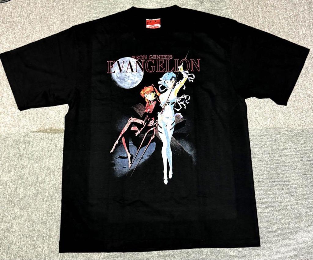 [USED] Evangelion Anime T-shirt, Size XL