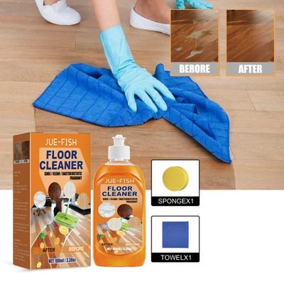 Wood Floor Cleaner Dirt Removal Tiles Polishing Brightening Cleaner Decontamination & Quick Drying Floor Scratch Repair Agents Floor Care Product
