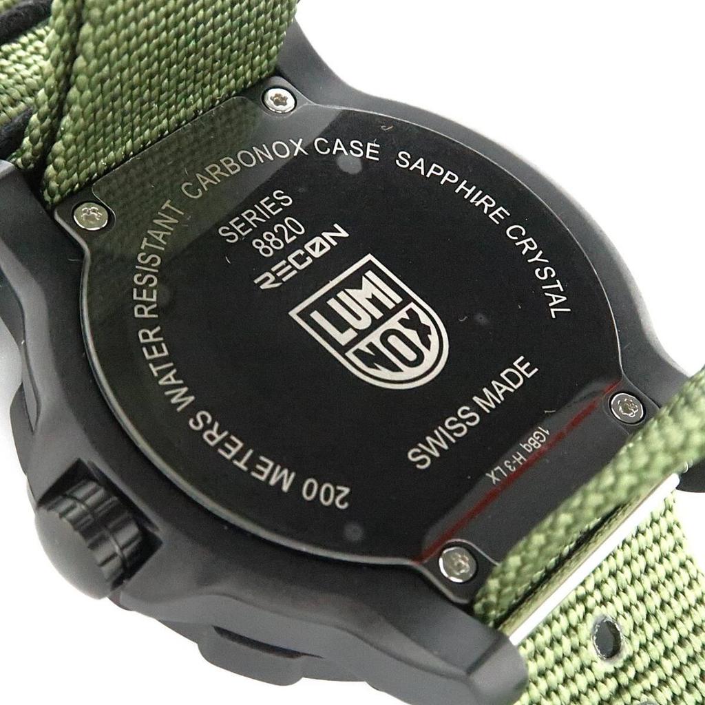 Used Luminox Luminox XL.8826.MI Recon Military Black Green Recon Sapphire Crystal