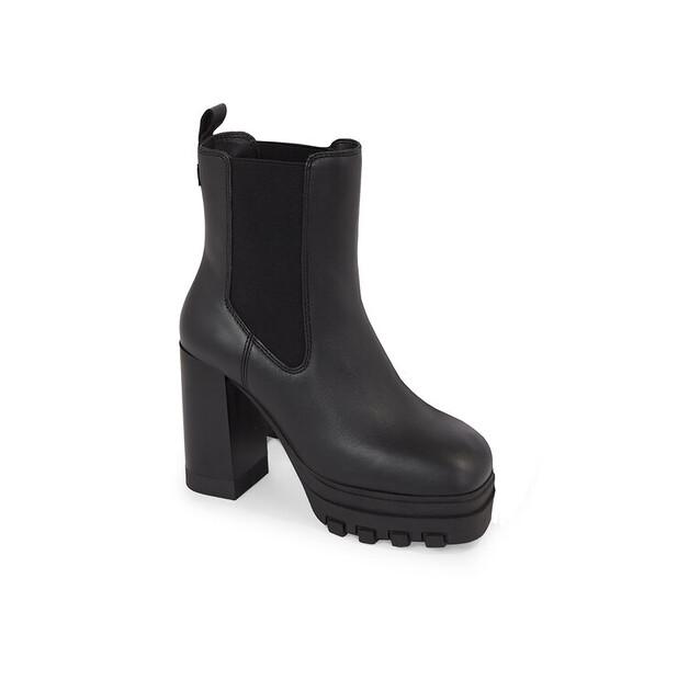 Ботинки челси Tommy Jeans Tjw на высоком каблуке EN0EN02306, чёрные