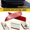 2pc Rear Bumper Reflector Tail Light Brake Lamp for 2011-13 Toyota Corolla Lexus