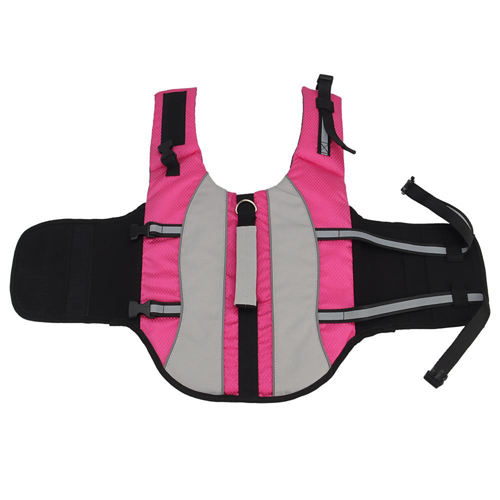 Pet Dog Swimwear Life Jacket Harness Small Medium Dogs Swimming Vest Outdoor Water Pool Clothes