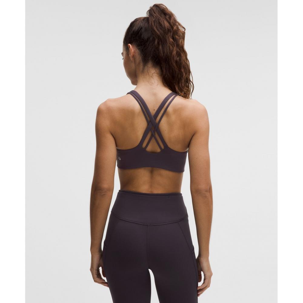 Lululemon Energy Bra MeDium Support  B D Cups  Evolve Atmospheric Purple