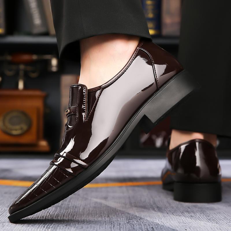 Fashion Fashion Men's Loafers Slip-On Dress Shoes for Business Casual Comfortable Barber Shoes for Men Classic Penny Driving Moccasins