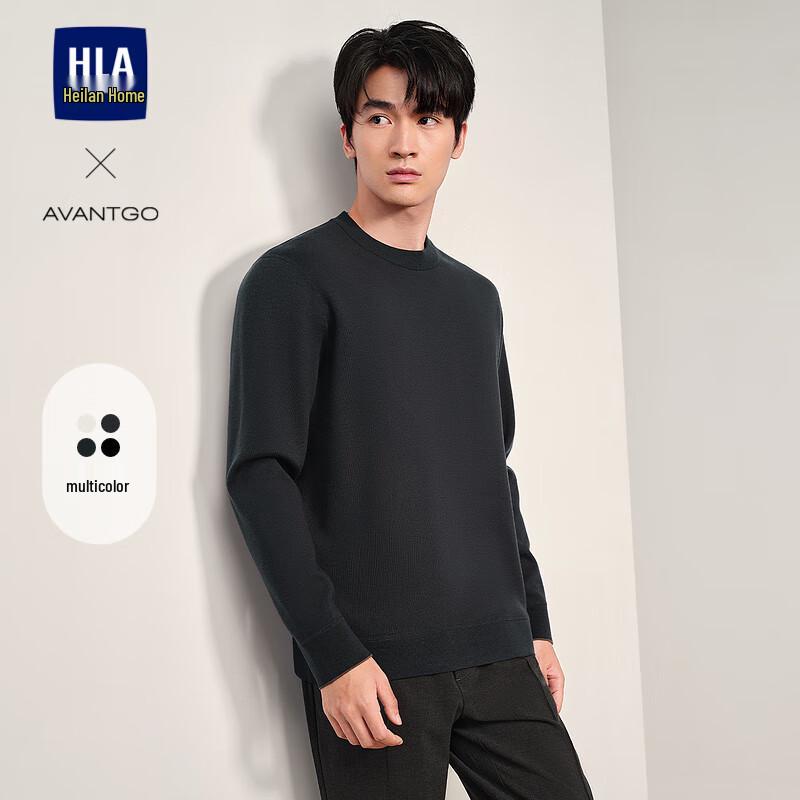 HLA Men's Classic Winter Knit Sweater