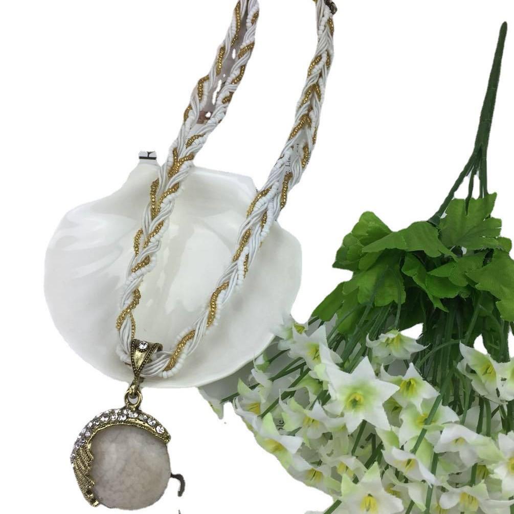 Bohemian Ethnic Style Round Hollow Clavicle Necklace - 2021 Autumn/Winter Edition