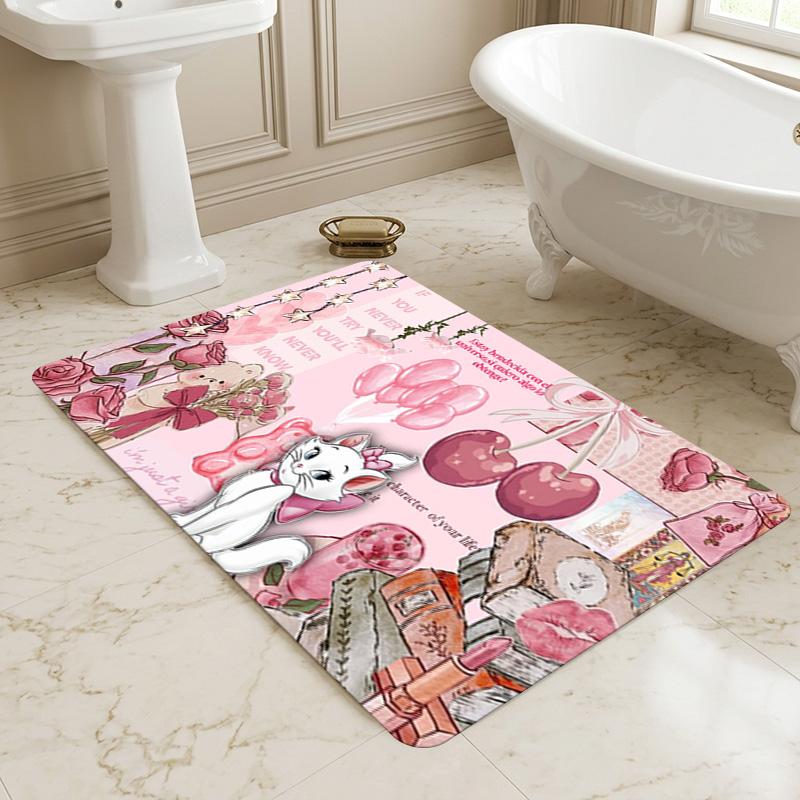 Pink Romance Living Room Nonslip Area Rug Soft Carpet For Bedroom Game Playroom Sofa Office Home Decor Doormat Christmas Gift C922262