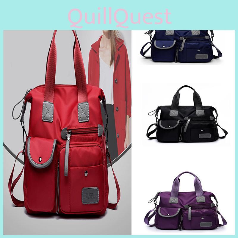 Stylish Women Waterproof Nylon Shoulder Bags With Large Capacity And Timeless Design